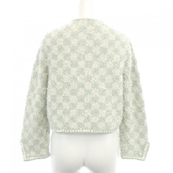 【Mã giảm giá】Áo khoác không cổ CHANEL 641677