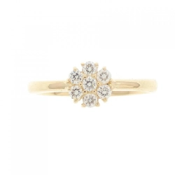 【Remake】Nhẫn kim cương K18YG 0.15CT 673222