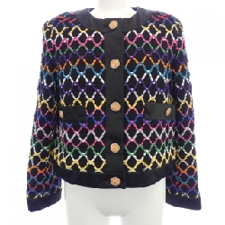 【Mã giảm giá】Áo khoác không cổ CHANEL