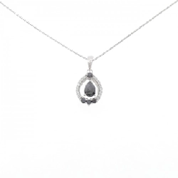 K18WG Dây chuyền kim cương 0.96CT - Hàng hiệu Chính hãng