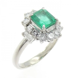Nhẫn Emerald PT900 1.077CT