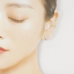 K18YG Bông tai kim cương 0.10CT - Hàng hiệu Chính hãng 873815