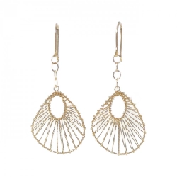 K18YG Bông tai - Hàng hiệu Chính hãng