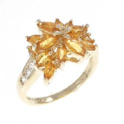 Nhẫn Sapphire 10KYG - Hàng hiệu Chính hãng