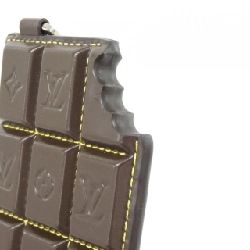 Móc khóa Louis Vuitton Monogram Reverse LV Chocolate Bar M02913 624310