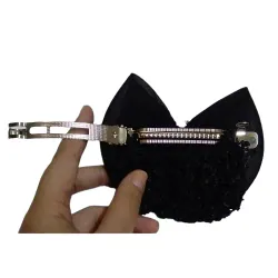 Kẹp búi tóc lưới nơ thời trang công sở nhà hàng 798822