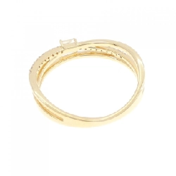 【Sản phẩm mới】Nhẫn kim cương K18YG 0.15CT 671508