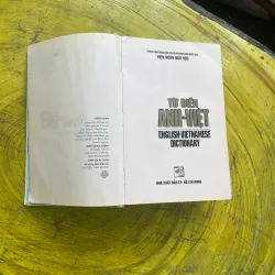 TỪ ĐIỂN ANH - VIỆT ENGLISH- VIETNAMESE DICTIONARY 1997 (3) 732781