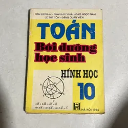 Toán bồi dưỡng học sinh Đại số và Hình học 10 (2 quyển)