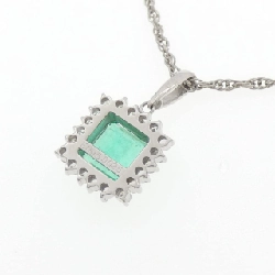 Dây chuyền Emerald PT900/PT850 0.95CT - Hàng hiệu Authentic 860212