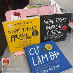 Bộ 3 sách kỹ năng sáng tạo của Austin Kleon