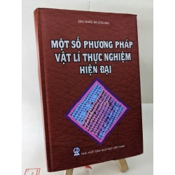 Một số phương pháp vật lý thực nghiệm hiện đại - Đào Khắc An 130770