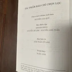[hiếm] Tác phẩm báo chí chọn lọc 1036149