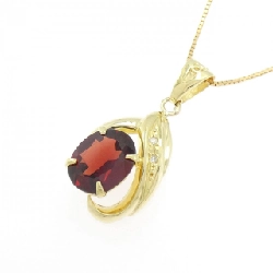 K18YG Garnet Necklace - Hàng hiệu Authentic 856230