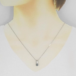 Dây chuyền Alexandrite Cat's Eye PT900/PT850 0.94CT - Hàng hiệu Authentic 860235