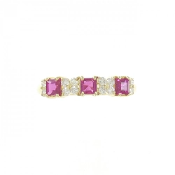 Nhẫn ruby K18YG 0.56CT 672830