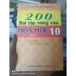 (Sách cũ SCGR) 200 Bài Tập Nâng Cao Hóa Học 10 (THPT) - Nguyễn Văn Thoại, Nguyễn Hữu Thạc 2006 VAVO-AK3ST1 Blogmeo090426