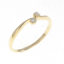 Nhẫn kim cương K18YG - Hàng hiệu Authentic