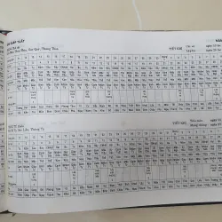 LỊCH VAN NIÊN DỊCH HỌC PHỔ THÔNG  973403