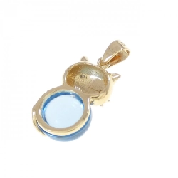 K18YG Blue Topaz Pendant - Hàng hiệu Authentic 864726