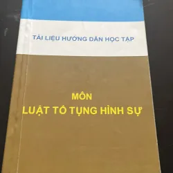 Tài liệu Tố tụng Hình sự