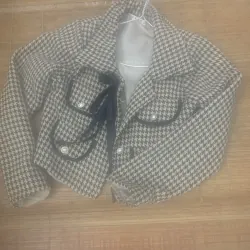 Áo dạ ngắn khoác đi chơi 