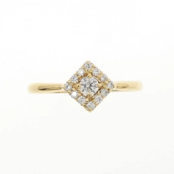 Nhẫn kim cương K18YG 0.12CT 669155