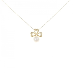 K18YG Dây chuyền ngọc trai Akoya 6.3mm - Hàng hiệu Chính hãng