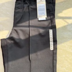 Combo 2 quần dài đen của MUJI và H&M