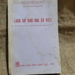 Lịch sử văn học Xô Viết _ xuất bản 1980s