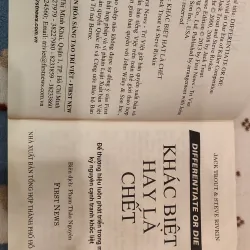 Sách Tiểu Thuyết Khác Biệt Hay Là Chết Jack Trout Steve Rivkin 2nd Edition 1001581