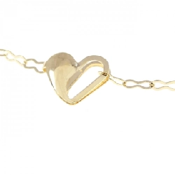 K18YG Dây chuyền hình trái tim - Hàng hiệu Authentic 865257