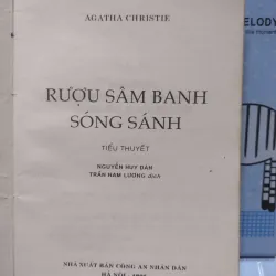 sách: Rượu Sâm Banh sóng sánh (Tiểu thuyết) - Agatha Christie (A2) 573631