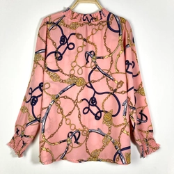 Áo Xô Hàn Hoạ Tiết Vintage Size M/ L 308444