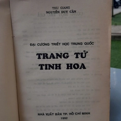 TRANG TỬ TINH HOA - THU GIANG, NGUYỄN DUY CẦN 443819