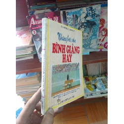 (Sách cũ SCGR) Những bài văn bình giảng hay trong nhà trường phổ thông trung học - Đăng Mạnh Sách giáo khoa - giáo trình VAVO-AK19 Blogmeo090426