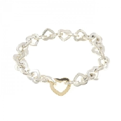 Tiffany Heart Link Bracelet - Hàng hiệu Authentic 848116