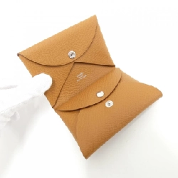 【Sản phẩm chưa sử dụng】Ví tiền Hermes Calvi Duo 083035CK 621526