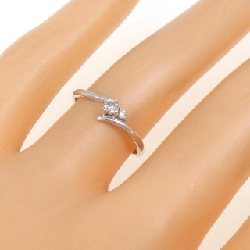 Nhẫn kim cương K18WG 0.09CT - Hàng hiệu Authentic 850125