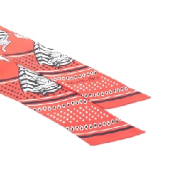 【Sản phẩm mới】Hermès LES ZEBRES Twilly 063265S khăn quàng 625666