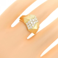 Nhẫn kim cương K18YG 0.51CT 669934