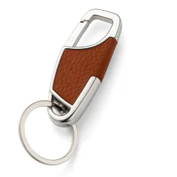 Móc Khóa Kim Loại Bọc Da Cao Cấp 1036679
