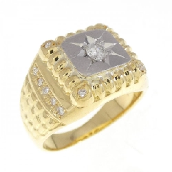 Nhẫn kim cương 0.24CT K18YG/PT900