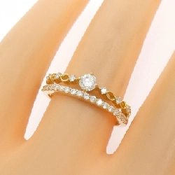 Nhẫn kim cương K18YG 0.40CT - Hàng hiệu Authentic 850782