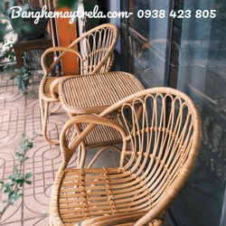 Ghế mây đơn nhỏ đuôi công 454730
