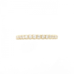 Nhẫn kim cương K18YG Half Eternity 0.20CT - Hàng hiệu Chính hãng 860567