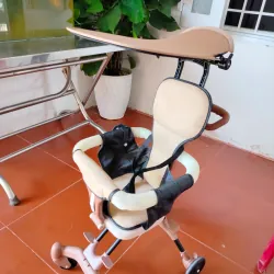 Xe đẩy em bé gấp gọn tiện lợi xài vài lần 930906