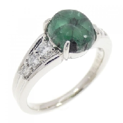 Nhẫn Emerald Trapiche PT900 1.591CT - Hàng hiệu Chính hãng