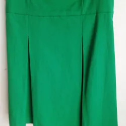 ĐẦM XẾP LI MÀU XANH 1030300