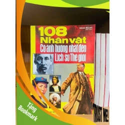 (TẶNG BOOKMARK) 108 Nhân vật có ảnh hưởng nhất đến Lịch sử Thế giới DANH NHÂN RBK0810